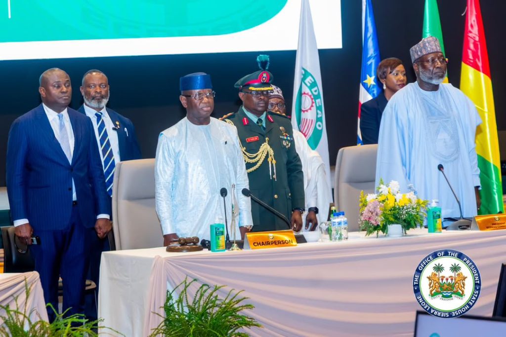 Sierra Leone’s President Julius Maada Bio Concludes Transformational ECOWAS Chairmanship, Commissions Landmark Regional Infrastructure And Hands Over Leadership To Senegal’s President Faye